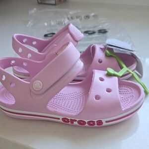 Crocs Kids Pink Sandals
